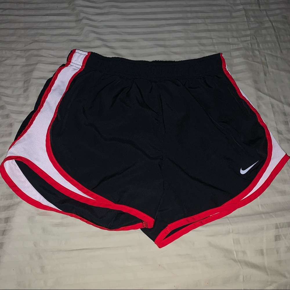 NIKE Red&Black Running Shorts!
